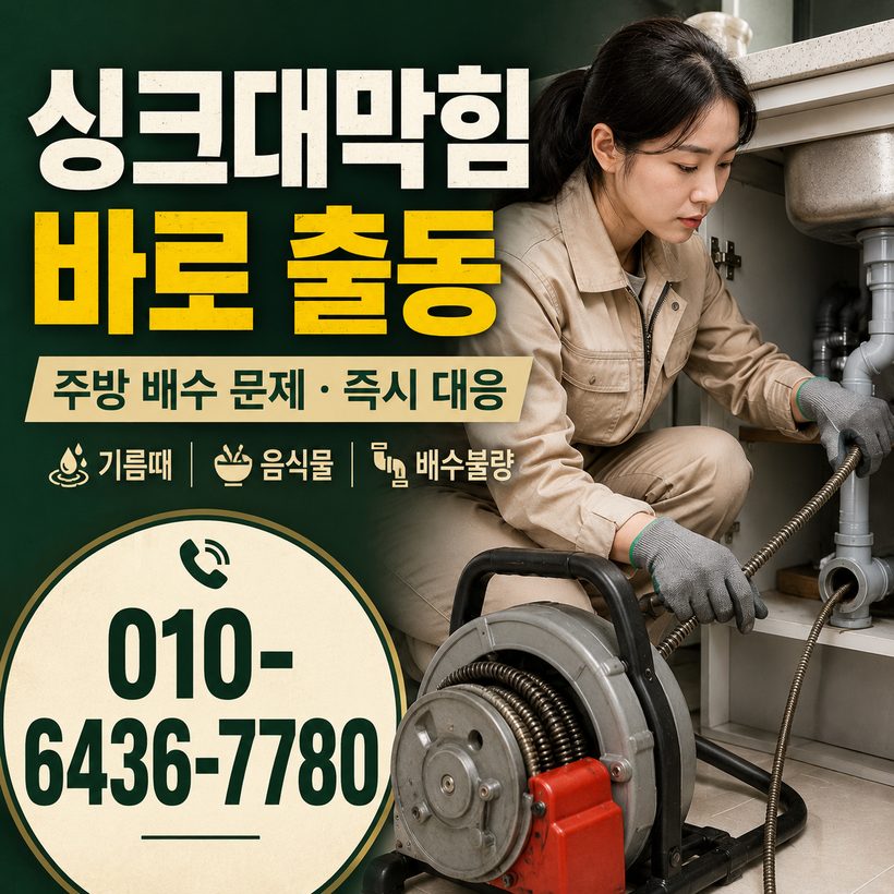 고성읍 하수구막힘 빠른출동 5