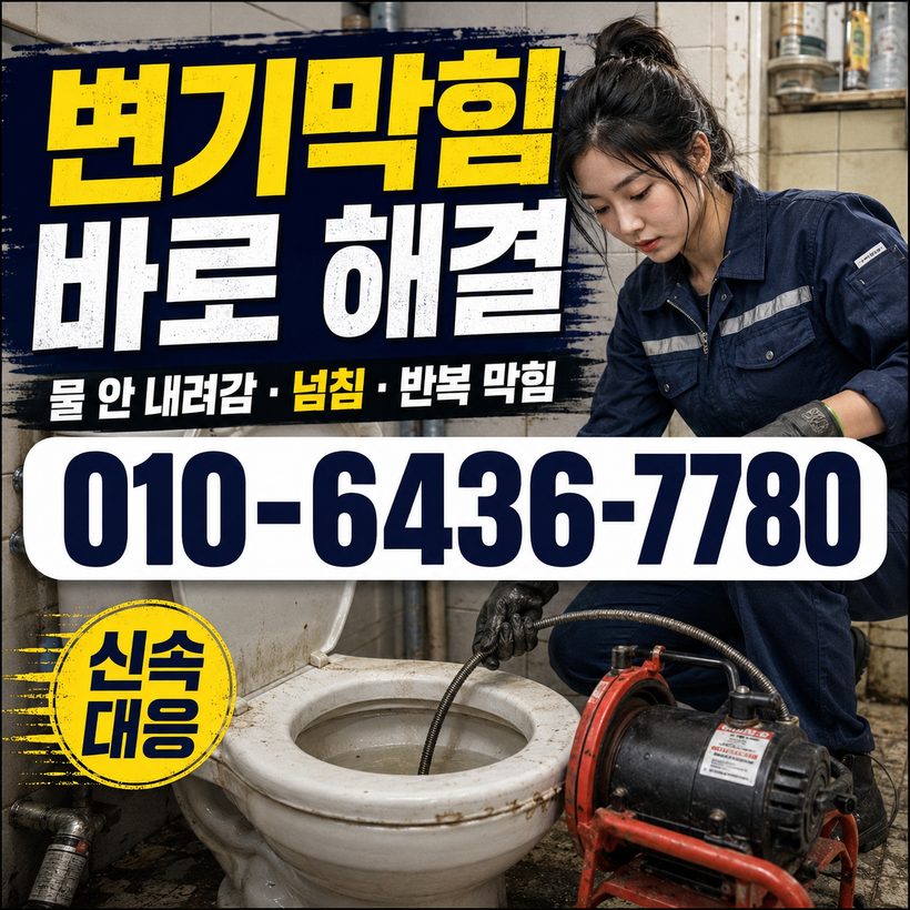 위천면 하수구막힘 빠른출동 2